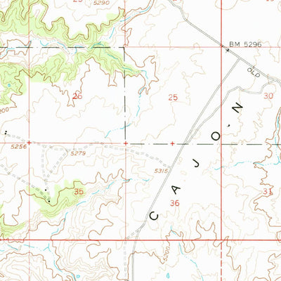 United States Geological Survey Cajon Mesa, UT-CO (1958, 62500-Scale) digital map