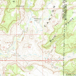 United States Geological Survey Cajon Mesa, UT-CO (1958, 62500-Scale) digital map