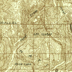 United States Geological Survey Cakeville, WY (1927, 96000-Scale) digital map