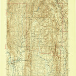 United States Geological Survey Cakeville, WY (1942, 125000-Scale) digital map