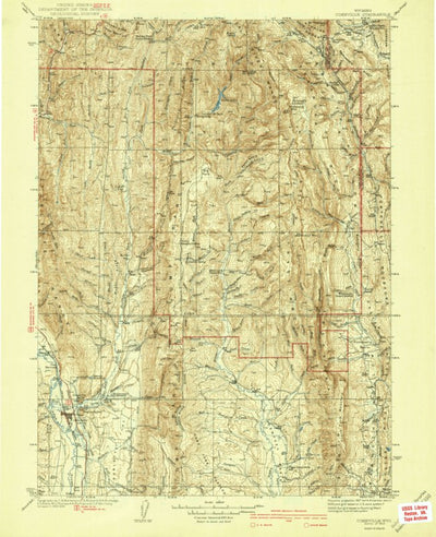 United States Geological Survey Cakeville, WY (1942, 125000-Scale) digital map