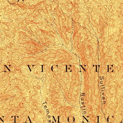 United States Geological Survey Calabasas, CA (1903, 62500-Scale) digital map
