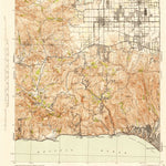 United States Geological Survey Calabasas, CA (1944, 62500-Scale) digital map
