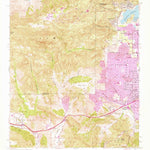 United States Geological Survey Calabasas, CA (1952, 24000-Scale) digital map