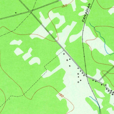 United States Geological Survey Calais, ME (1949, 24000-Scale) digital map