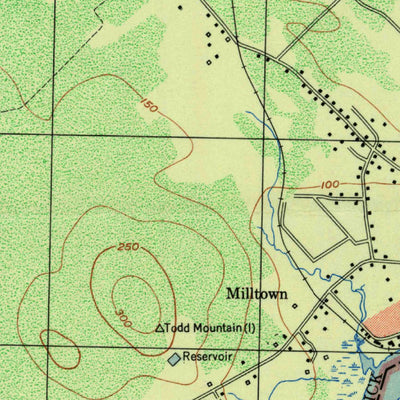United States Geological Survey Calais, ME (1954, 25000-Scale) digital map