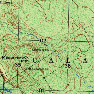 United States Geological Survey Calais, ME (1954, 25000-Scale) digital map