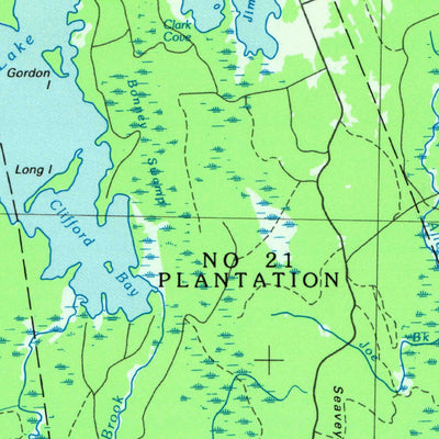 United States Geological Survey Calais, ME (1986, 100000-Scale) digital map