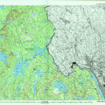 United States Geological Survey Calais, ME (1994, 100000-Scale) digital map