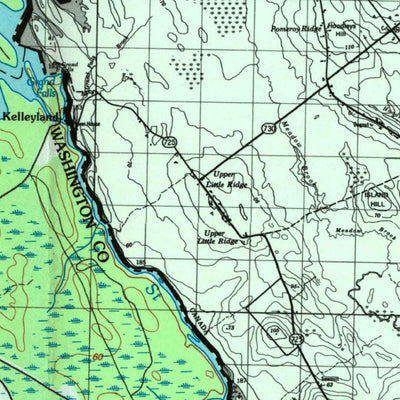 United States Geological Survey Calais, ME (1994, 100000-Scale) digital map