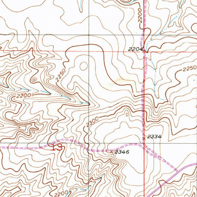 United States Geological Survey Calais, MT (1950, 24000-Scale) digital map