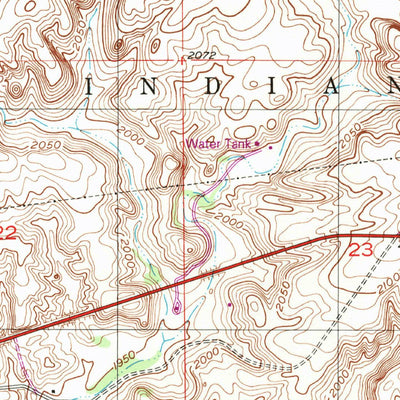 United States Geological Survey Calais, MT (1950, 24000-Scale) digital map