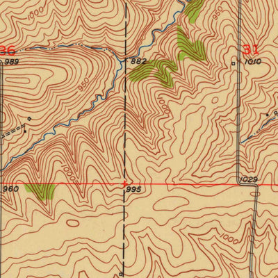United States Geological Survey Calamine, WI (1952, 24000-Scale) digital map