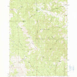 United States Geological Survey Calamity Butte, OR (1990, 24000-Scale) digital map
