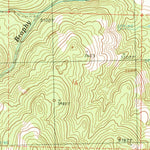 United States Geological Survey Calamity Butte, OR (1990, 24000-Scale) digital map