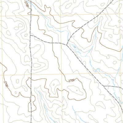 United States Geological Survey Calamity Coulee, MT (2020, 24000-Scale) digital map