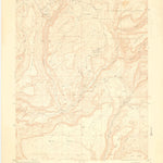 United States Geological Survey Calamity Mesa, CO (1950, 24000-Scale) digital map