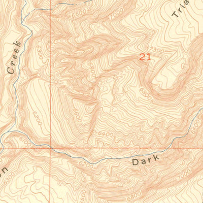 United States Geological Survey Calamity Mesa, CO (1950, 24000-Scale) digital map