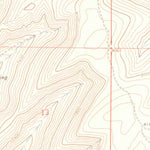 United States Geological Survey Calamity Ridge, CO (1962, 24000-Scale) digital map