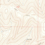 United States Geological Survey Calamity Ridge, CO (1962, 24000-Scale) digital map