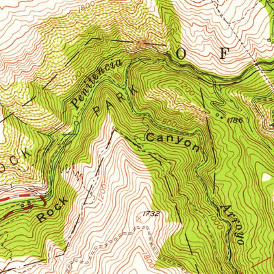 United States Geological Survey Calaveras Reservoir, CA (1953, 24000-Scale) digital map