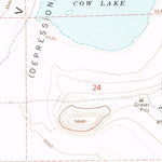 United States Geological Survey Calcutta Lake, NV (1966, 24000-Scale) digital map