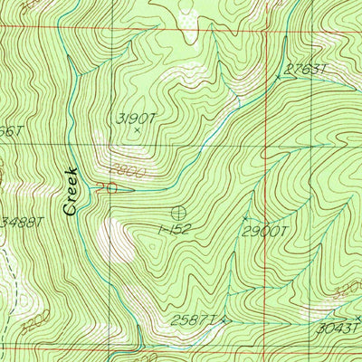 United States Geological Survey Calder, ID (1988, 24000-Scale) digital map