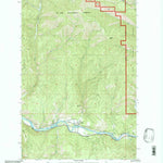 United States Geological Survey Calder, ID (1995, 24000-Scale) digital map