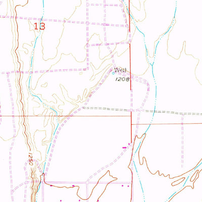 United States Geological Survey Calderwood Butte, AZ (1957, 24000-Scale) digital map