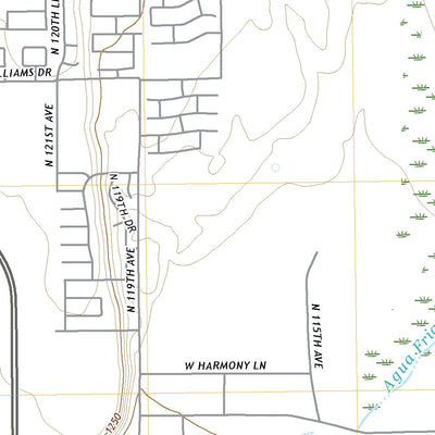 United States Geological Survey Calderwood Butte, AZ (2021, 24000-Scale) digital map