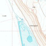 United States Geological Survey Calderwood Reservoir, OR (1968, 24000-Scale) digital map