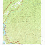 United States Geological Survey Calderwood, TN-NC (1964, 24000-Scale) digital map