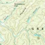 United States Geological Survey Calderwood, TN-NC (2003, 24000-Scale) digital map