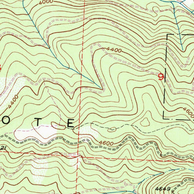 United States Geological Survey Caldor, CA (1951, 24000-Scale) digital map