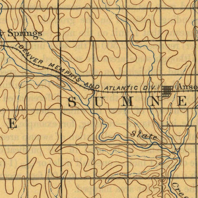 United States Geological Survey Caldwell, KS (1897, 125000-Scale) digital map