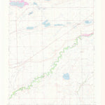 United States Geological Survey Caldwell Lake, WY (1963, 24000-Scale) digital map