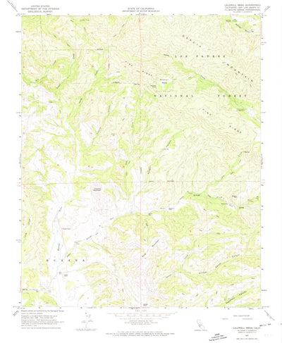 United States Geological Survey Caldwell Mesa, CA (1967, 24000-Scale) digital map