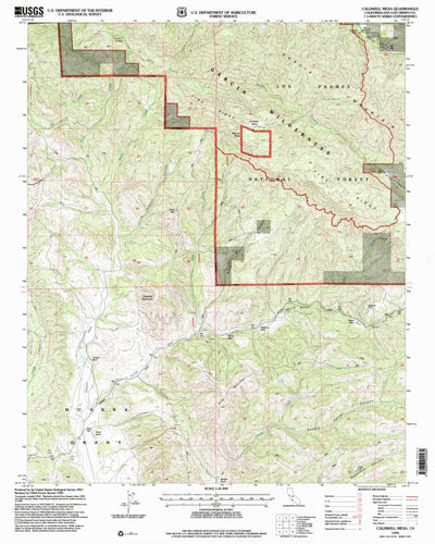 United States Geological Survey Caldwell Mesa, CA (1995, 24000-Scale) digital map
