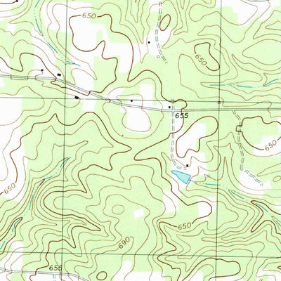 United States Geological Survey Caldwell, NC (1997, 24000-Scale) digital map