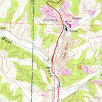 United States Geological Survey Caldwell North, OH (1961, 24000-Scale) digital map