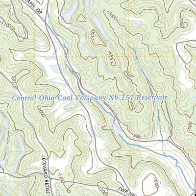 United States Geological Survey Caldwell North, OH (2023, 24000-Scale) digital map