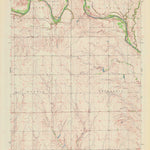 United States Geological Survey Caldwell NW, KS (1971, 24000-Scale) digital map