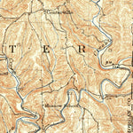 United States Geological Survey Caldwell, OH (1909, 62500-Scale) digital map