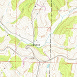 United States Geological Survey Caldwell South, OH (1961, 24000-Scale) digital map