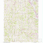 United States Geological Survey Caldwell South, OH (1994, 24000-Scale) digital map