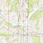 United States Geological Survey Caldwell South, OH (1994, 24000-Scale) digital map