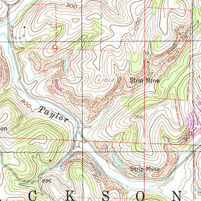 United States Geological Survey Caldwell South, OH (1994, 24000-Scale) digital map