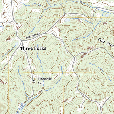 United States Geological Survey Caldwell South, OH (2023, 24000-Scale) digital map