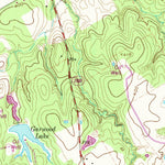 United States Geological Survey Caldwell, TX (1961, 24000-Scale) digital map