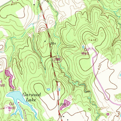 United States Geological Survey Caldwell, TX (1961, 24000-Scale) digital map